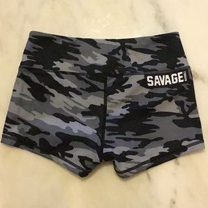 Savage barbell shorts